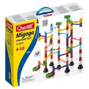 Quercetti  108 Pcs Migoga Marble Run Super  New Sealed For Age 4-10 Years Old